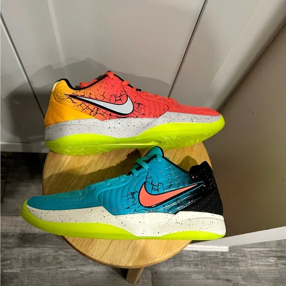 Nike JA2 Koolaid Red and Blue Sneakers Modern Athletic Design