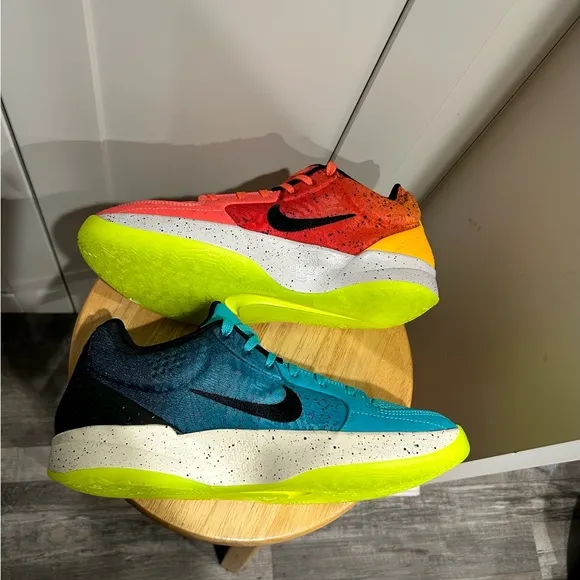 Nike JA2 Koolaid Red and Blue Sneakers Modern Athletic Design