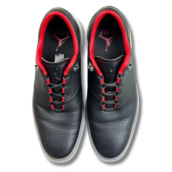 Nike Jordan ADG 4 Spikeless Golf Shoes Black Cement DM0103-015 Men's Sz 9.5