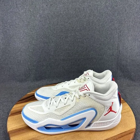 Nike Jordan Tatum 1 St.Louis Mens Basketball Shoes Sz 11.5 White University Blue
