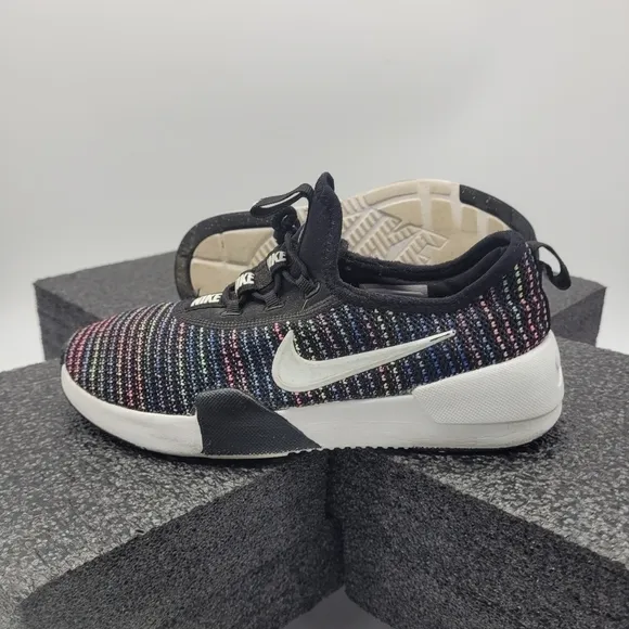 Nike Kid's Ashin Modern SE GS 4Y Shoes AO2129 002 Black/White-Racer Pink