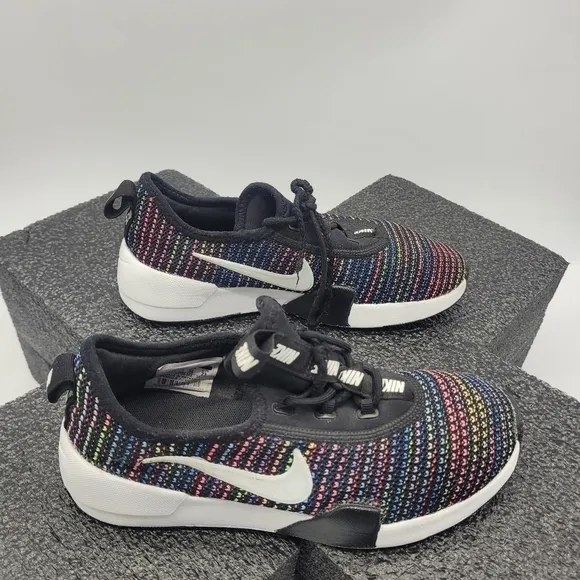 Nike Kid's Ashin Modern SE GS 4Y Shoes AO2129 002 Black/White-Racer Pink