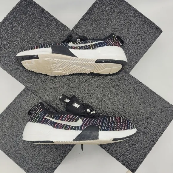 Nike Kid's Ashin Modern SE GS 4Y Shoes AO2129 002 Black/White-Racer Pink
