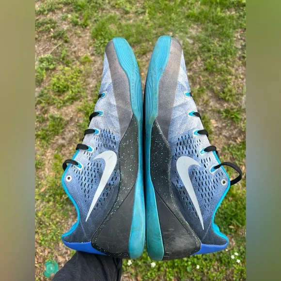 Nike Kobe 9 EM Premium Royal Blue Basketball Shoes Men’s Size 16