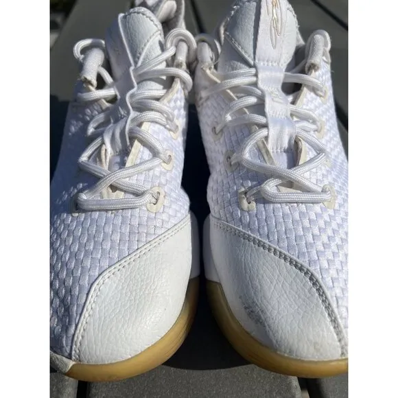 Nike  LeBron 14 Low Men White  Woven Sneakers Size 8.5