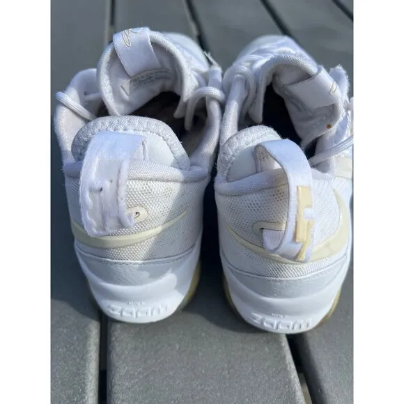 Nike  LeBron 14 Low Men White  Woven Sneakers Size 8.5
