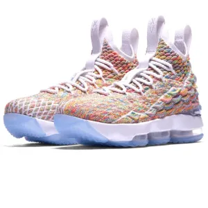 Nike Lebron XV 15 Fruity Pebbles Size 6.5 Y basketball shoes sneakers