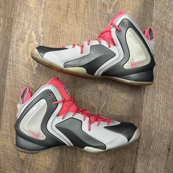 Nike Lil Penny Posite Hyper Pink Wolf Grey
