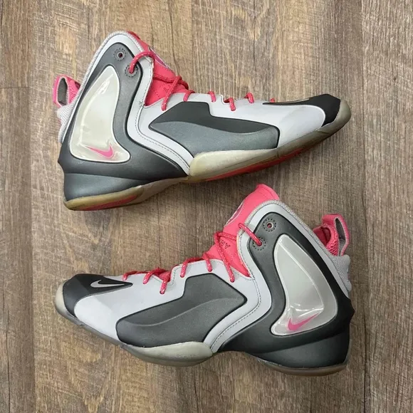 Nike Lil Penny Posite Hyper Pink Wolf Grey