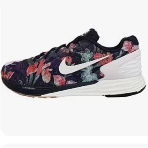 Nike Lunarglide 6 'Photosynthesis'Mens Sneakers size 8.5 navy blue floral