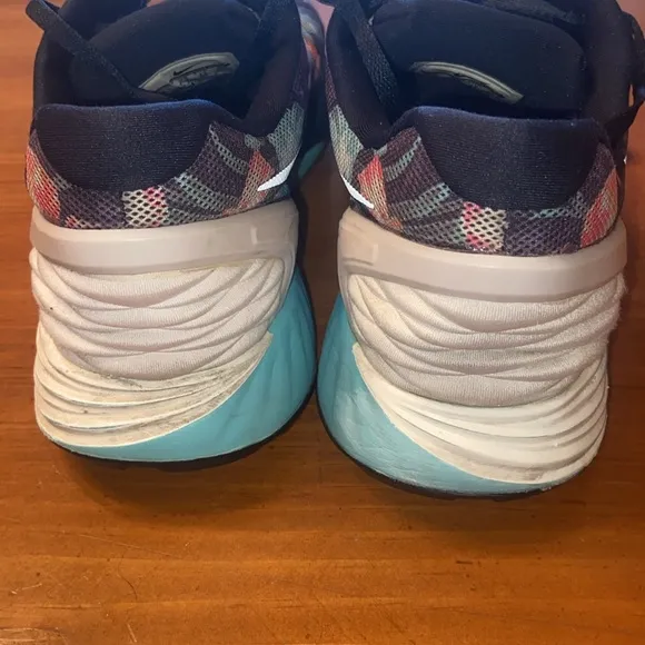 Nike Lunarglide 6 'Photosynthesis'Mens Sneakers size 8.5 navy blue floral