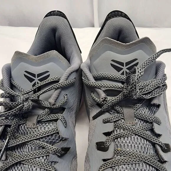 Nike Mamba Fury Basketball Shoes Sneakers men's Size 17 Gray Black