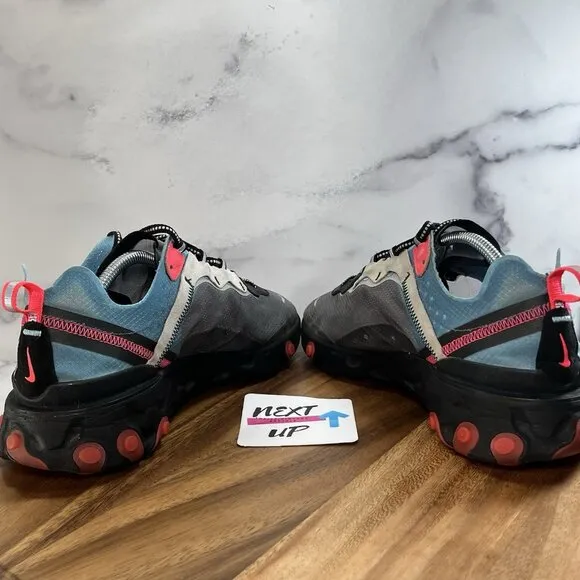 Nike Men’s React Element 87 Solar Red 2018 AQ1090-006 Size 11 Sneakers Shoes