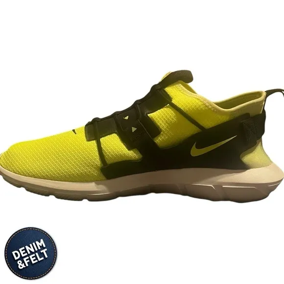 Nike Men’s Vortak 'Volt' AA2194-700 Athletic Running Shoes | Yellow/Black | NEW