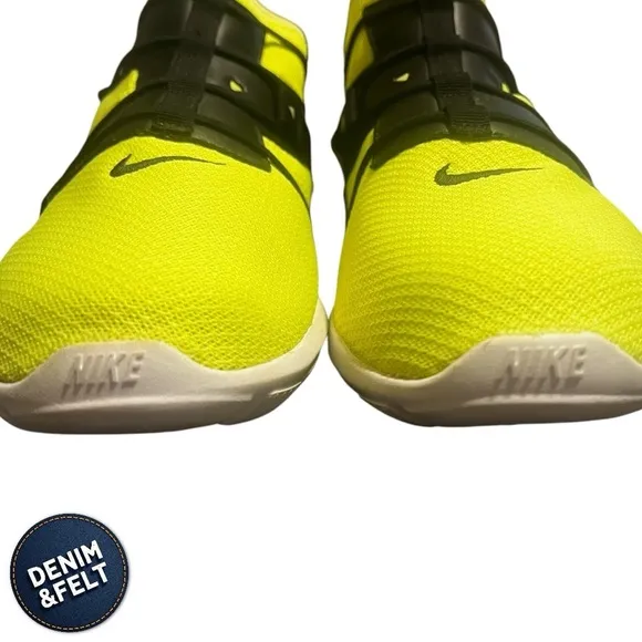 Nike Men’s Vortak 'Volt' AA2194-700 Athletic Running Shoes | Yellow/Black | NEW