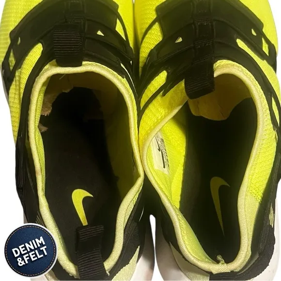 Nike Men’s Vortak 'Volt' AA2194-700 Athletic Running Shoes | Yellow/Black | NEW