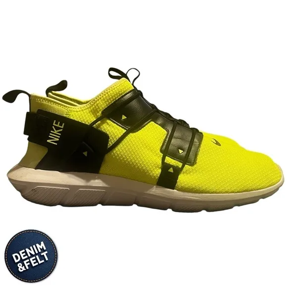 Nike Men’s Vortak 'Volt' AA2194-700 Athletic Running Shoes | Yellow/Black | NEW