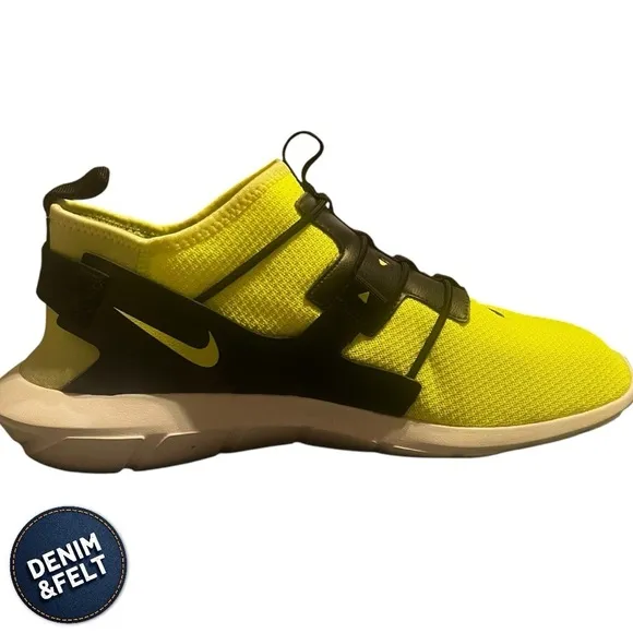 Nike Men’s Vortak 'Volt' AA2194-700 Athletic Running Shoes | Yellow/Black | NEW