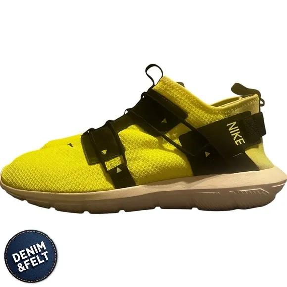 Nike Men’s Vortak 'Volt' AA2194-700 Athletic Running Shoes | Yellow/Black | NEW