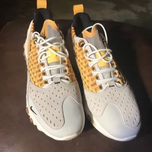 Nike Orange and White Athletic Shoes with Textured Midsole.  NEW!  Never worn!