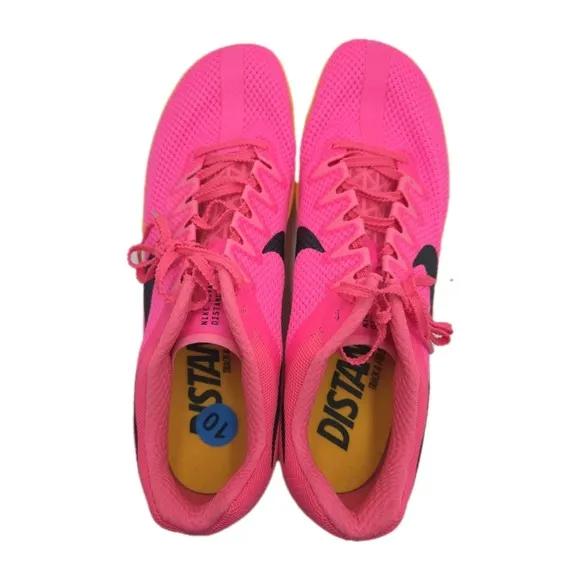 Nike Pink Zoom Rival Distance Track &amp; Field Spikes DC8725-600 Men's Size 10