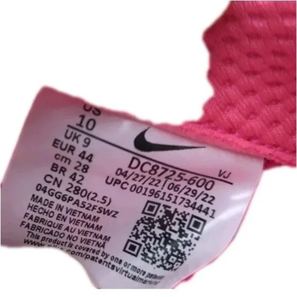 Nike Pink Zoom Rival Distance Track &amp; Field Spikes DC8725-600 Men's Size 10
