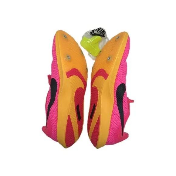 Nike Pink Zoom Rival Distance Track &amp; Field Spikes DC8725-600 Men's Size 10
