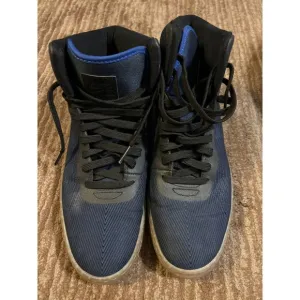 Nike Pro Steppers Basketball Shoes Athletic Sneakers Midnight Size 8. NO BOX