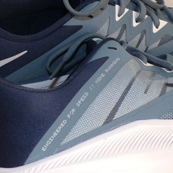 NIKE QUEST ( 3 ) OZONE BLUE PHOTON DUST RUNNUNG SHOES SNEAKERS