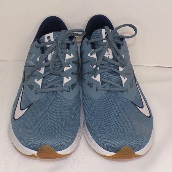 NIKE QUEST ( 3 ) OZONE BLUE PHOTON DUST RUNNUNG SHOES SNEAKERS
