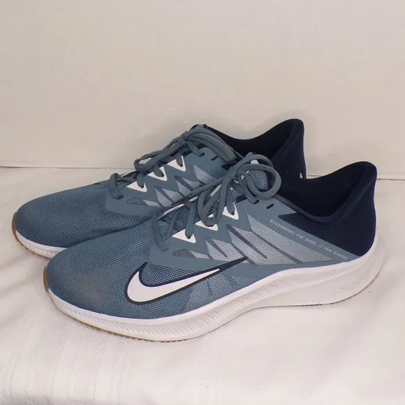 NIKE QUEST ( 3 ) OZONE BLUE PHOTON DUST RUNNUNG SHOES SNEAKERS