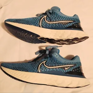 Nike React Infinity Run Flyknit 3 Dutch Blue Athletic Running Shoes