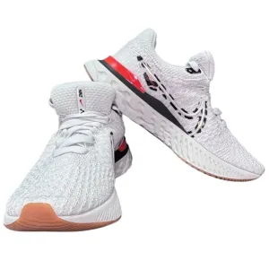 Nike React Infinity Run Flyknit 3 Womens Running Shoes White/Black/Red Size 5.5