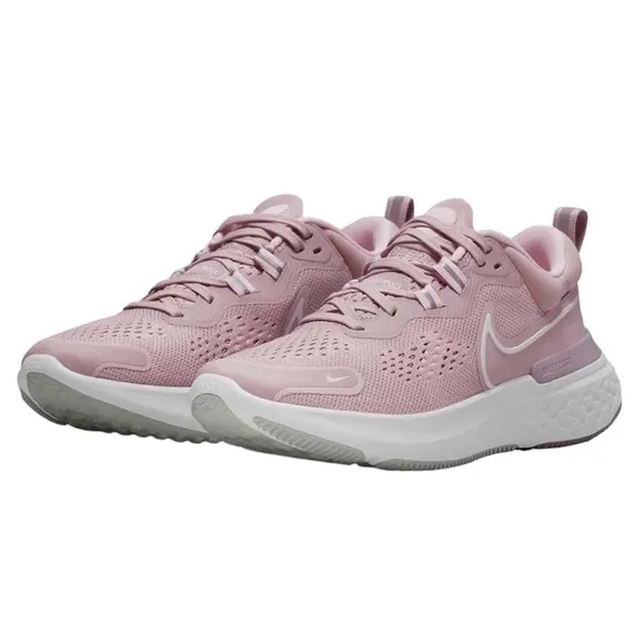 Nike React Miler 2 Running Shoes Women’s 8.5 Plum Chalk Pink Sneakers
