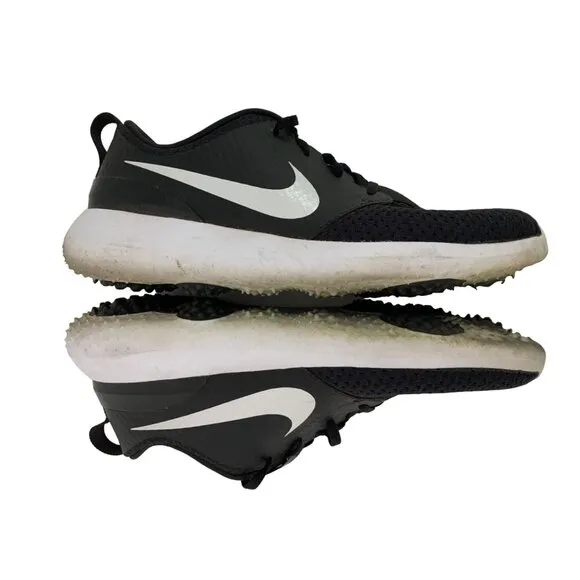 Nike Roshe G Golf Shoes Black &amp; White Size 8.5