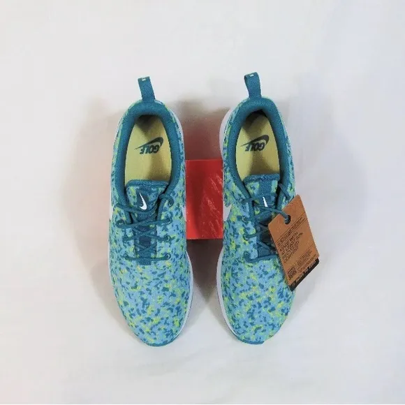 Nike Roshe Golf Next Nature &quot;Camo&quot; Ocean Bliss Golf Shoes Sz‎ 8 NEW
