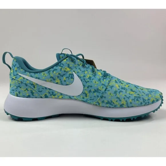 Nike Roshe Golf Next Nature Mens 12 Blue White Camo Spikeless Shoes FD2599-400