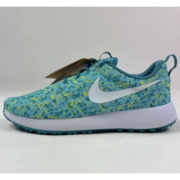 Nike Roshe Golf Next Nature Mens 12 Blue White Camo Spikeless Shoes FD2599-400