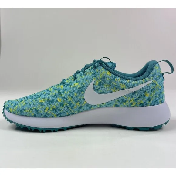 Nike Roshe Golf Next Nature Mens 12 Blue White Camo Spikeless Shoes FD2599-400