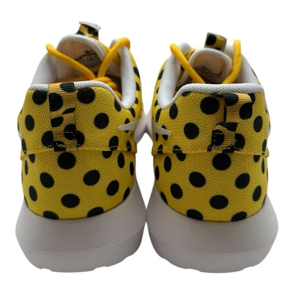 Nike Roshe Run NM QS Shoes Mens 10.5 Yellow Polka Dot Pack Sneakers 810857-700