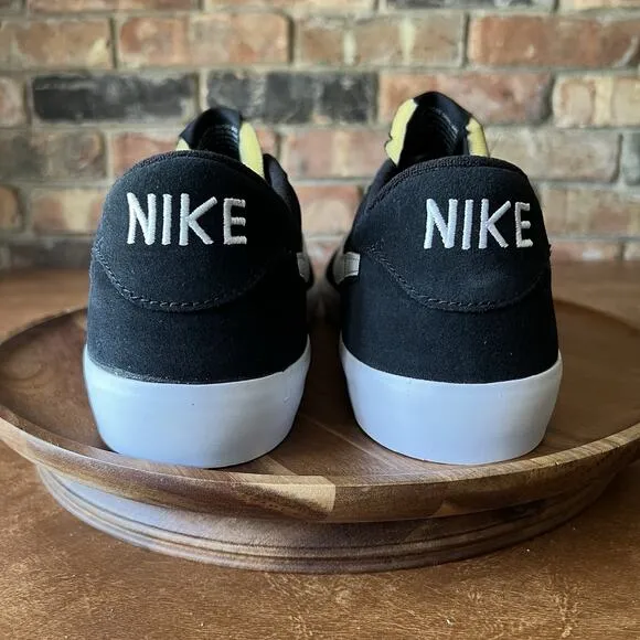 Nike SB Heritage Vulc Black White Skate Sneaker Shoes CD5010-003 Men's Size 10.5