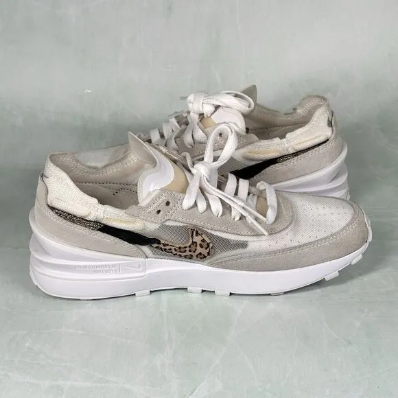 Nike Shoes Women’s Size 7.5 Waffle One SE Leopard White Sneakers DJ9776-100
