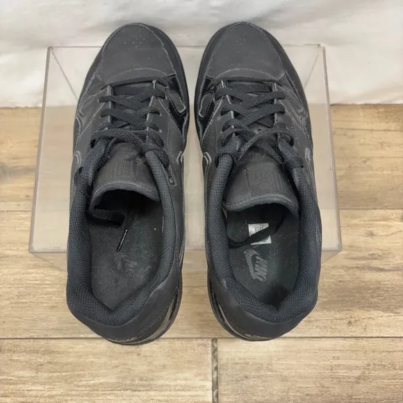 Nike Son of Force Men's Size 11 US Triple Black Low Shoes Sneakers 616775-005