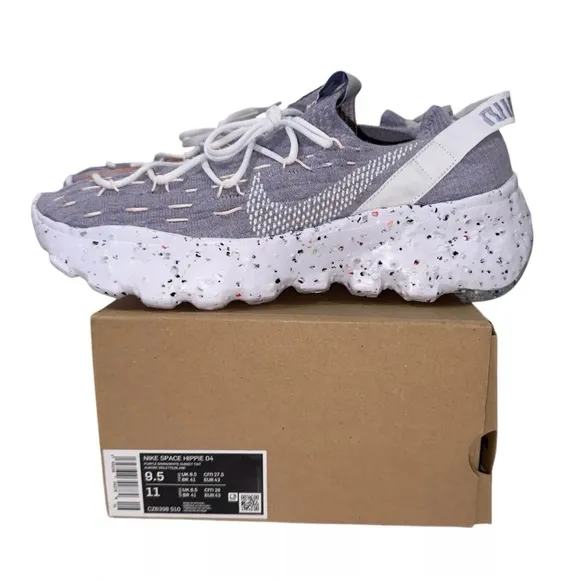 Nike SPACE HIPPIE 04 Mens Running Shoes Purple Dawn CZ6398 510 Size 9.5