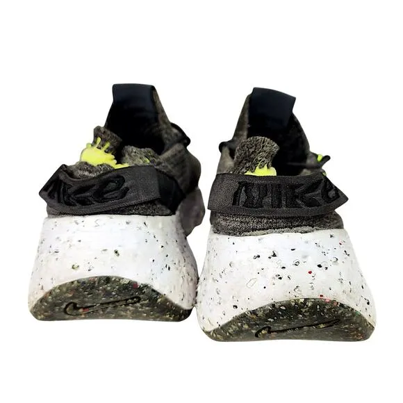 Nike Space Hippie 04 Running Shoes sz 8.5 Mens Black Volt White Green CZ6398-010