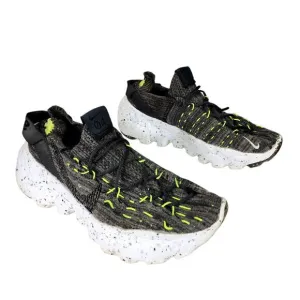 Nike Space Hippie 04 Running Shoes sz 8.5 Mens Black Volt White Green CZ6398-010