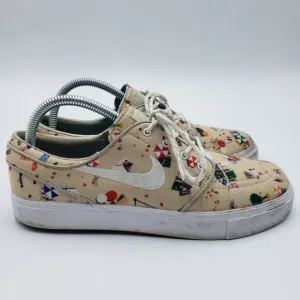 Nike Stefan Janoski Zoom Sneakers 7.5 Mens Beach Day Lace Up Shoes Tan