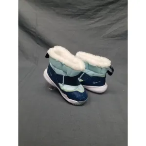 Nike Toddler's Flex Advanced SE Boots Slip-On Blue/ Silver Size 8 NEW IN BOX!