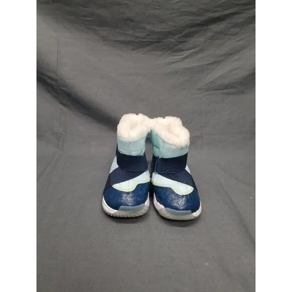 Nike Toddler's Flex Advanced SE Boots Slip-On Blue/ Silver Size 8 NEW IN BOX!