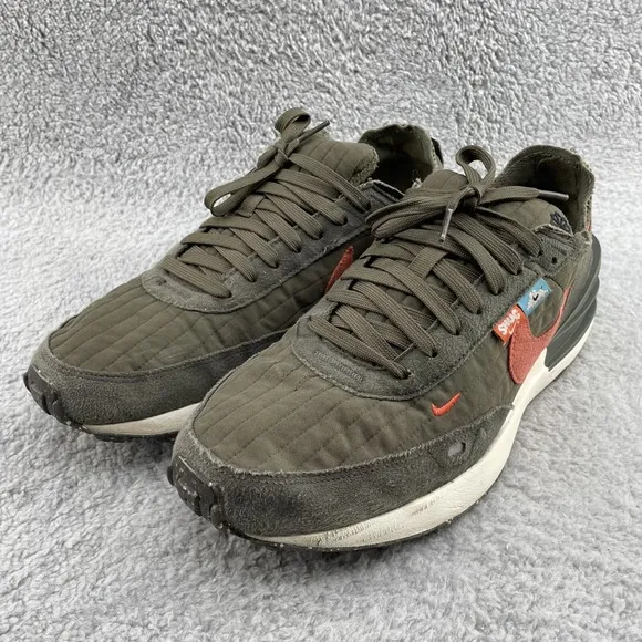 Nike Waffle One Shoes 10.5 Toasty Olive Modern Streetwear Running Minimimalist